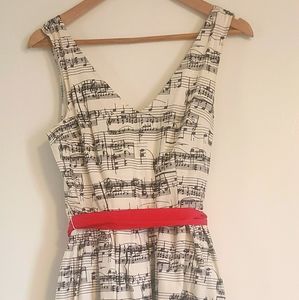 Modcloth music note dress